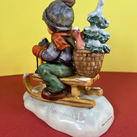Goebel Hummel Ride Into Christmas Figurine#396 TMK-6 Vintage 1979 Mint Condition - Picture 11 of 17